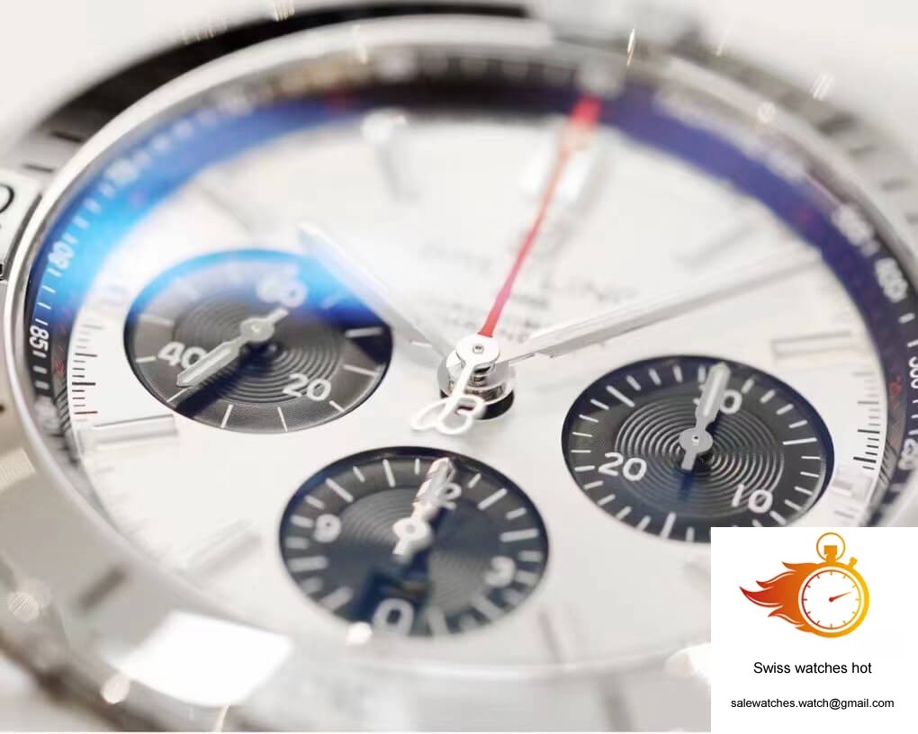 Breitling Chronomat AB0134101G1A1 GF Factory White Dial 4 Breitling Chronomat AB0134101G1A1 GF Factory White Dial 4