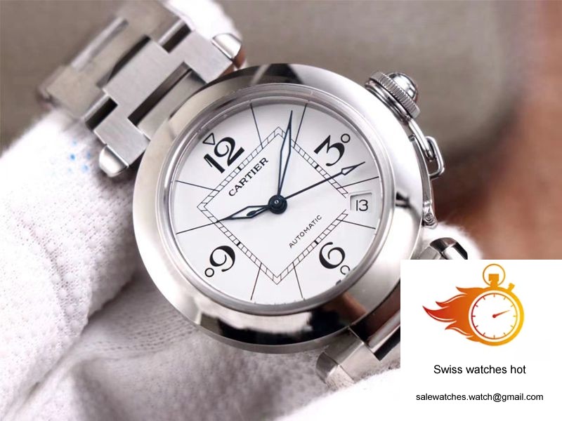 Cartier Pasha W31074M7 V9 Factory White Dial 4 Cartier Pasha W31074M7 V9 Factory White Dial 4