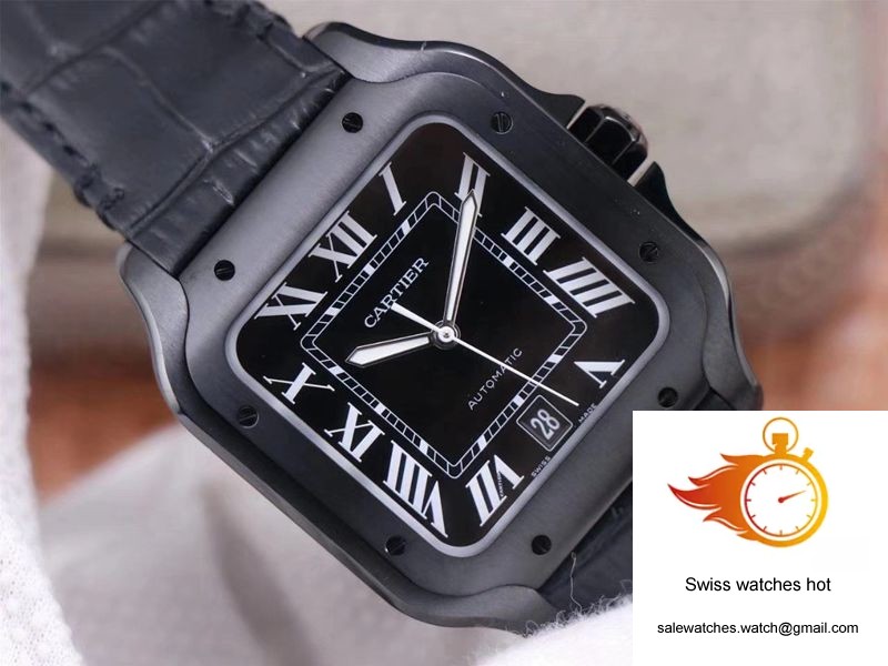 Cartier Santos WSSA0039 V6 Factory Carbon Plating 4 Cartier Santos WSSA0039 V6 Factory Carbon Plating 4