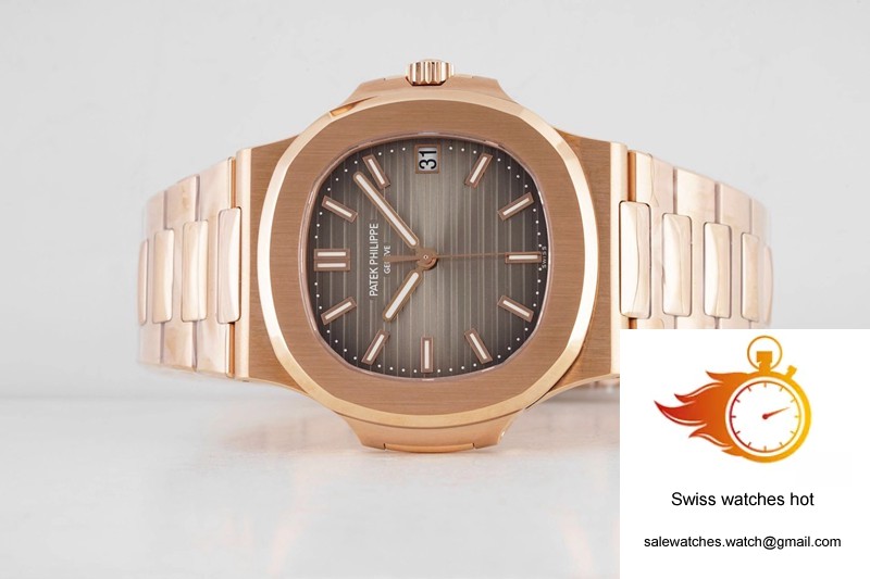 Patek Philippe Nautilus 5711/1R-001 PPF Factory V4 Rose Gold Brown Dial 4 Patek Philippe Nautilus 5711/1R-001 PPF Factory V4 Rose Gold Brown Dial 4