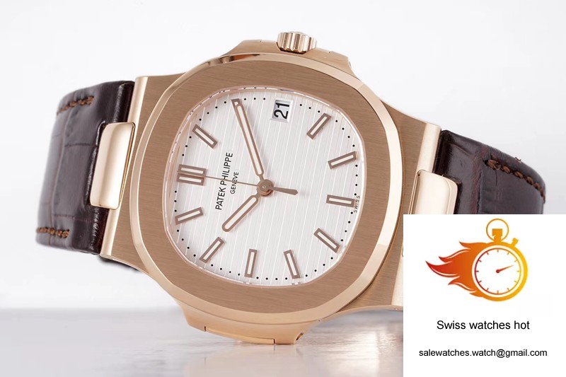 Patek Philippe Nautilus 5711R-001 PPF Factory V4 White Dial 4 Patek Philippe Nautilus 5711R-001 PPF Factory V4 White Dial 4