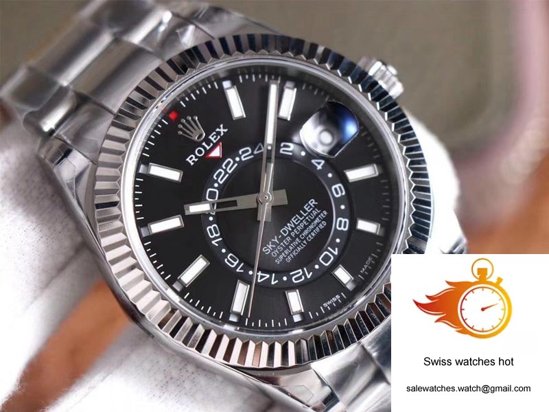 Rolex Sky Dweller M326934-0005 Noob Factory Black Dial 4 Rolex Sky Dweller M326934-0005 Noob Factory Black Dial 4
