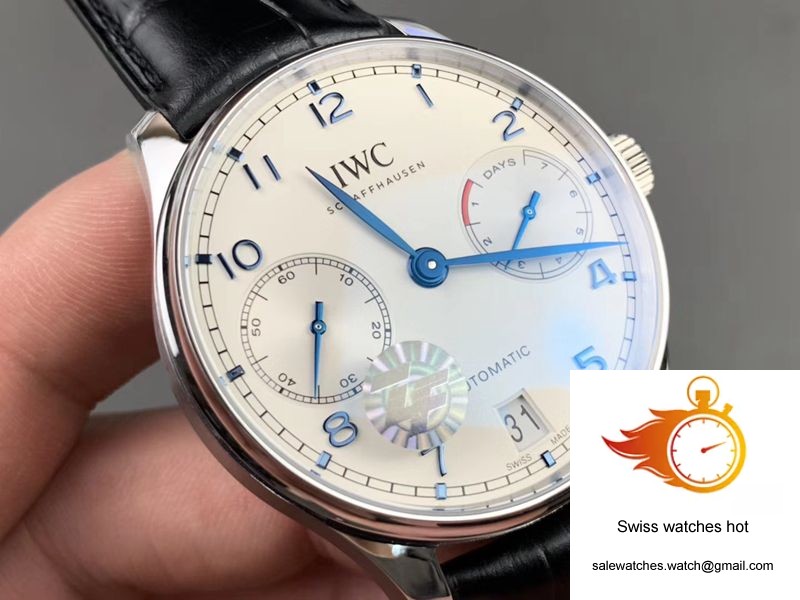 IWC Portugieser IW500705 ZF Factory V5 White Dial 4 IWC Portugieser IW500705 ZF Factory V5 White Dial 4