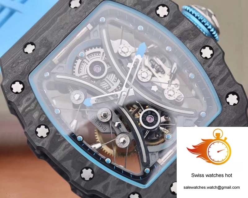 Richard Mille RM53-01 Tourbillon Pablo Mac Donough JB Factory Black Hollow dial 4 Richard Mille RM53-01 Tourbillon Pablo Mac Donough JB Factory Black Hollow dial 4