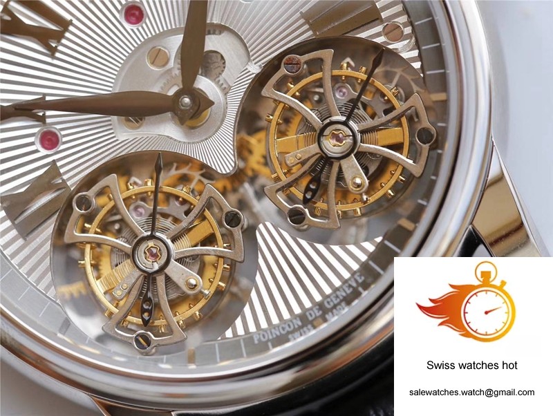 Roger Dubuis Hommage RDDBHO0562 Double Flying tourbillon JB Factory White Gold Case 4 Roger Dubuis Hommage RDDBHO0562 Double Flying tourbillon JB Factory White Gold Case 4