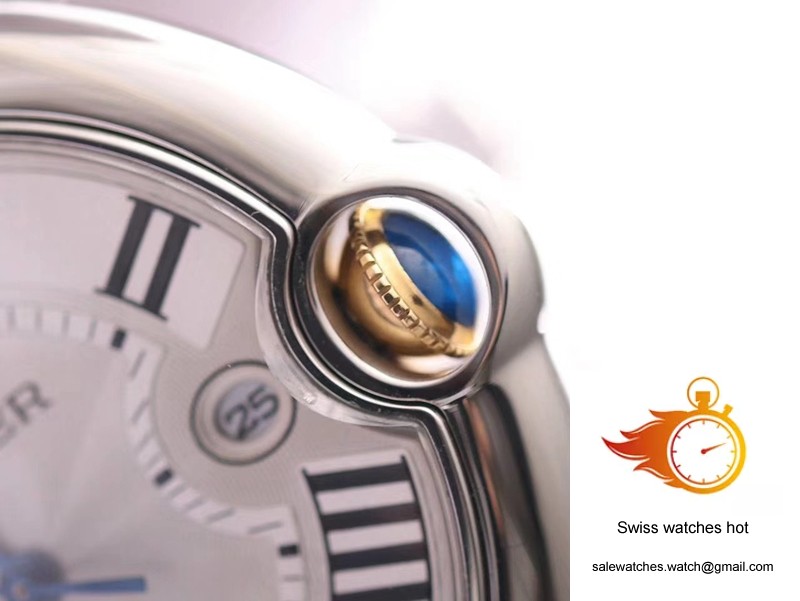 Ballon Bleu de Cartier W69009Z3 Wrap Gold V9 Factory Silver White Dial 4 Ballon Bleu de Cartier W69009Z3 Wrap Gold V9 Factory Silver White Dial 4