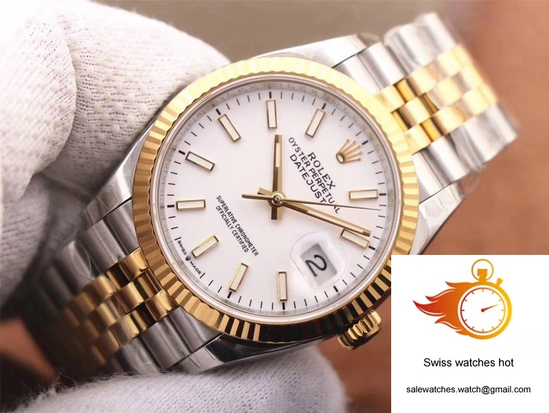 Rolex Datejust M126233-0019 EW Factory White Dial 4 Rolex Datejust M126233-0019 EW Factory White Dial 4