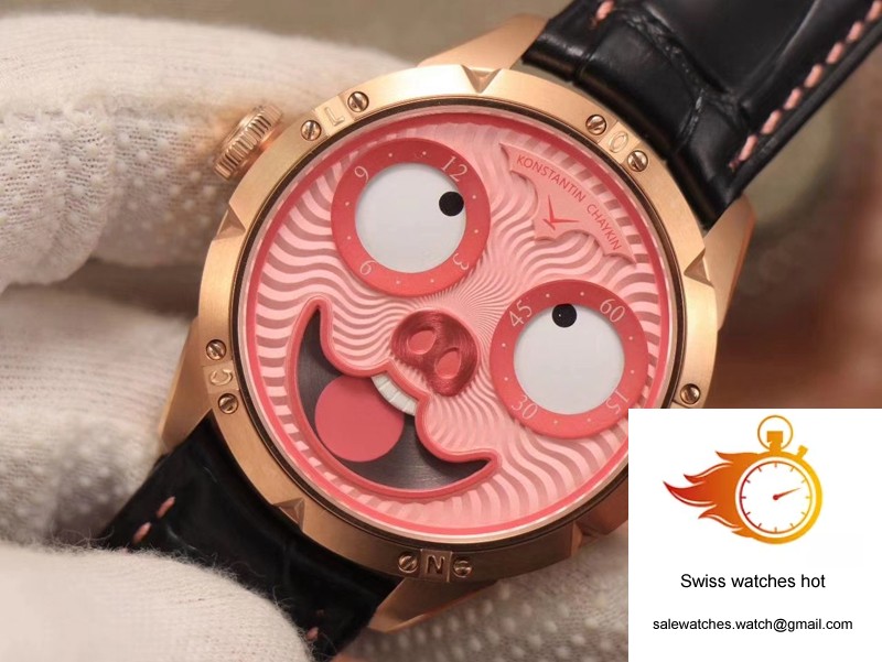 Konstantin Chaykin Joker RG Clown TW Factory Pink Dial 4 Konstantin Chaykin Joker RG Clown TW Factory Pink Dial 4