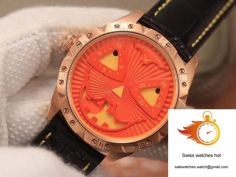 Konstantin Chaykin Joker Halloween TW Factory Orange Dial 4 Konstantin Chaykin Joker Halloween TW Factory Orange Dial 4