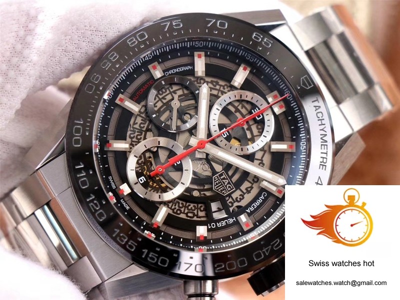 TAG Heuer Carrera CAR2A1W.BA0703 XF Factory Black Dial 4 TAG Heuer Carrera CAR2A1W.BA0703 XF Factory Black Dial 4