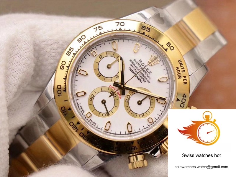 Rolex Daytona Cosmograph m116503-0001 Noob Factory White Dial 4 Rolex Daytona Cosmograph m116503-0001 Noob Factory White Dial 4