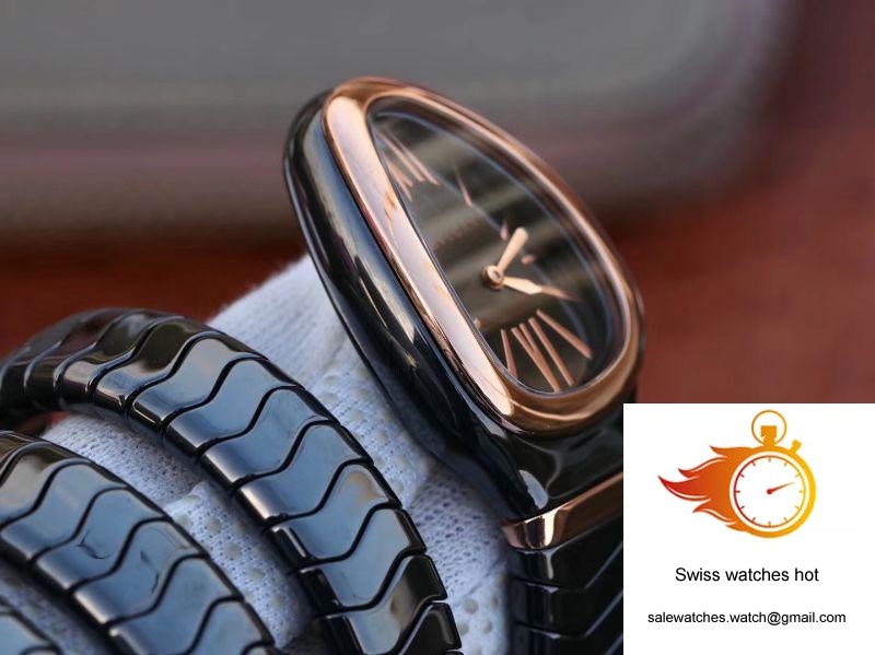 Bvlgari Serpenti Spiga Watch 102885 BV Factory Rose Gold No Diamond 4 Bvlgari Serpenti Spiga Watch 102885 BV Factory Rose Gold No Diamond 4
