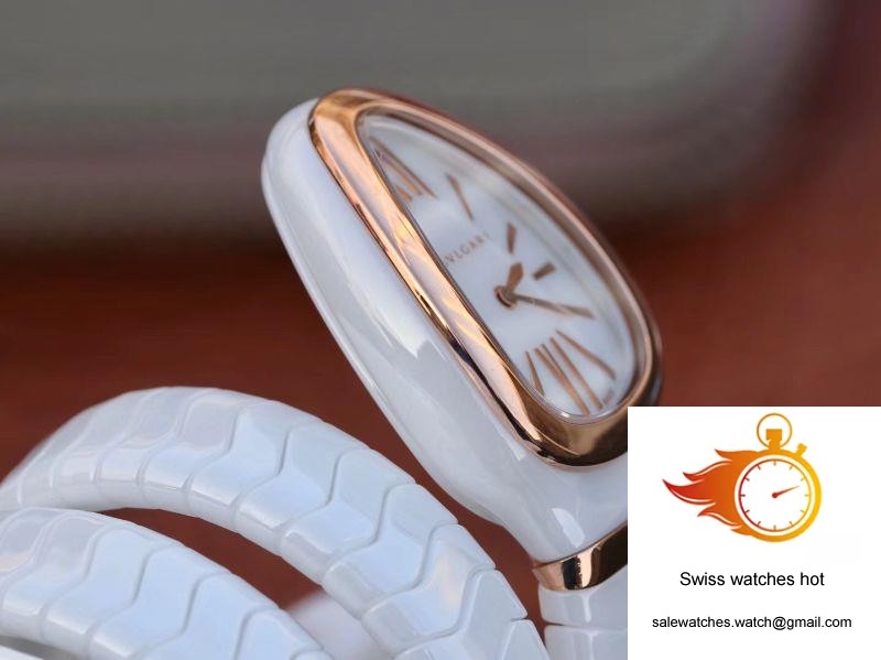 Bvlgari Serpenti Spiga Watch 102886 BV Factory Rose Gold No Diamond 4 Bvlgari Serpenti Spiga Watch 102886 BV Factory Rose Gold No Diamond 4