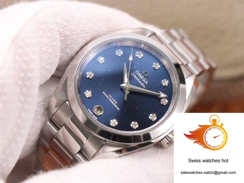 VS Factory Replica Omega Seamaster 220.10.38.20.53.001 Aqua Terra 150M CO AXIAL Master Chronometer Ladies Watch 4 VS Factory Replica Omega Seamaster 220.10.38.20.53.001 Aqua Terra 150M CO AXIAL Master Chronometer Ladies Watch 4