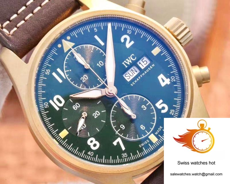 ZF Factory IWC Pilot's Watch Chronograph Spitfire IW387902 4 ZF Factory IWC Pilot's Watch Chronograph Spitfire IW387902 4