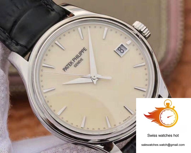 ZF Factory Patek Philippe Calatrava Automatic Date White Dial Watch 5227 Flip Back Version 4 ZF Factory Patek Philippe Calatrava Automatic Date White Dial Watch 5227 Flip Back Version 4