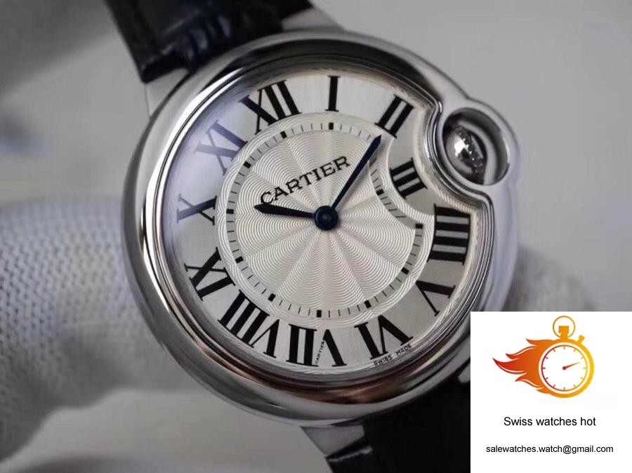 Ballon Bleu De Cartier WE902073 33MM V6 Factory Silver Dial 4 Ballon Bleu De Cartier WE902073 33MM V6 Factory Silver Dial 4