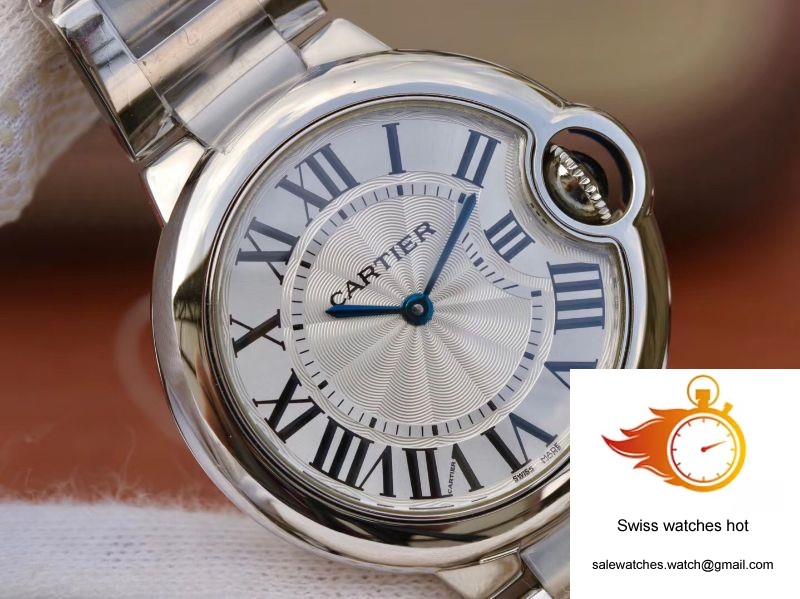 Ballon Bleu De Cartier W6920084 V6 Factory Silver Dial 4 Ballon Bleu De Cartier W6920084 V6 Factory Silver Dial 4