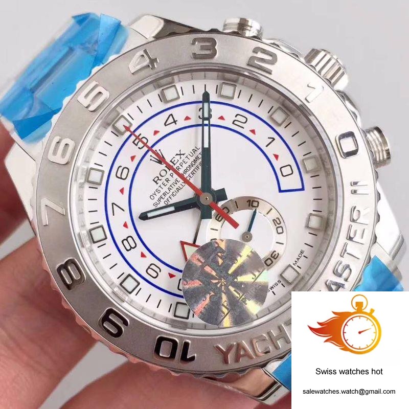 Rolex Yacht Master II 116689 JF Factory White Dial 4 Rolex Yacht Master II 116689 JF Factory White Dial 4