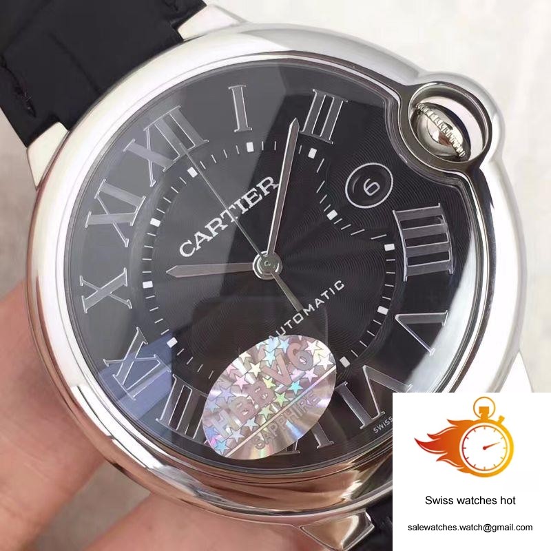 Ballon Bleu De Cartier 42MM WSBB0003 V6 Factory Black Dial 4 Ballon Bleu De Cartier 42MM WSBB0003 V6 Factory Black Dial 4