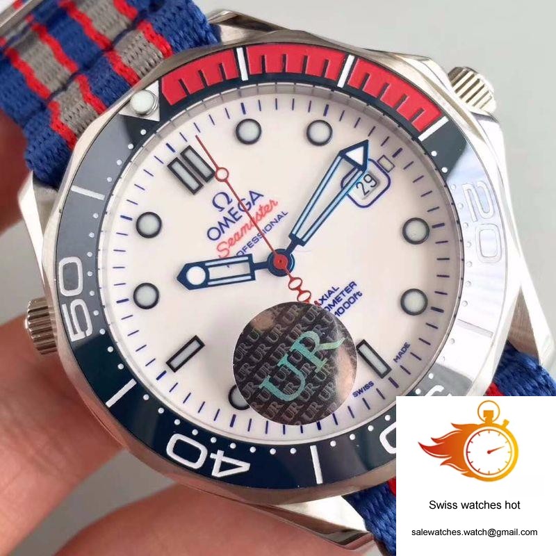 Omega Seamaster Diver 300M Co-Axial 41MM Commander 007 212.32.41.20.04.001 UR Factory White Dial 4 Omega Seamaster Diver 300M Co-Axial 41MM Commander 007 212.32.41.20.04.001 UR Factory White Dial 4