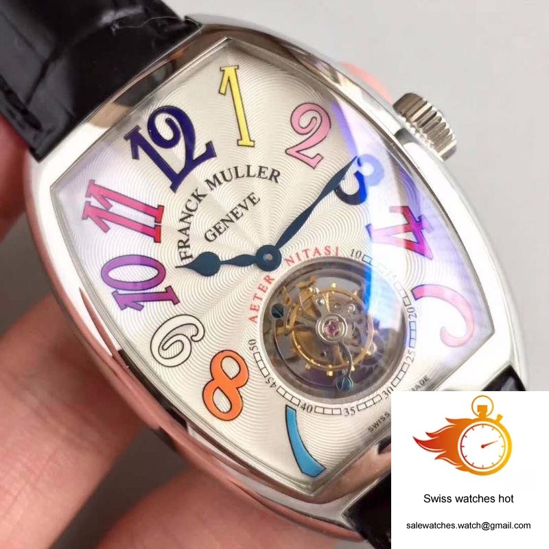 Franck Muller Crazy Color Dreams Tourbillon 8880 White Dial 4 Franck Muller Crazy Color Dreams Tourbillon 8880 White Dial 4