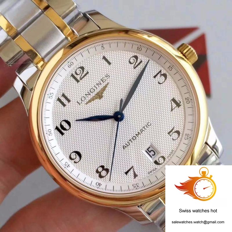 Longines Master Collection KZ Factory White Textured Dial 4 Longines Master Collection KZ Factory White Textured Dial 4