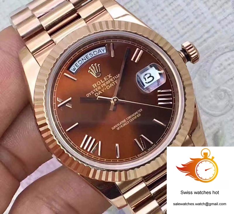 Rolex Day Date 228235 2018 40mm EW Factory Purple Dial 4 Rolex Day Date 228235 2018 40mm EW Factory Purple Dial 4