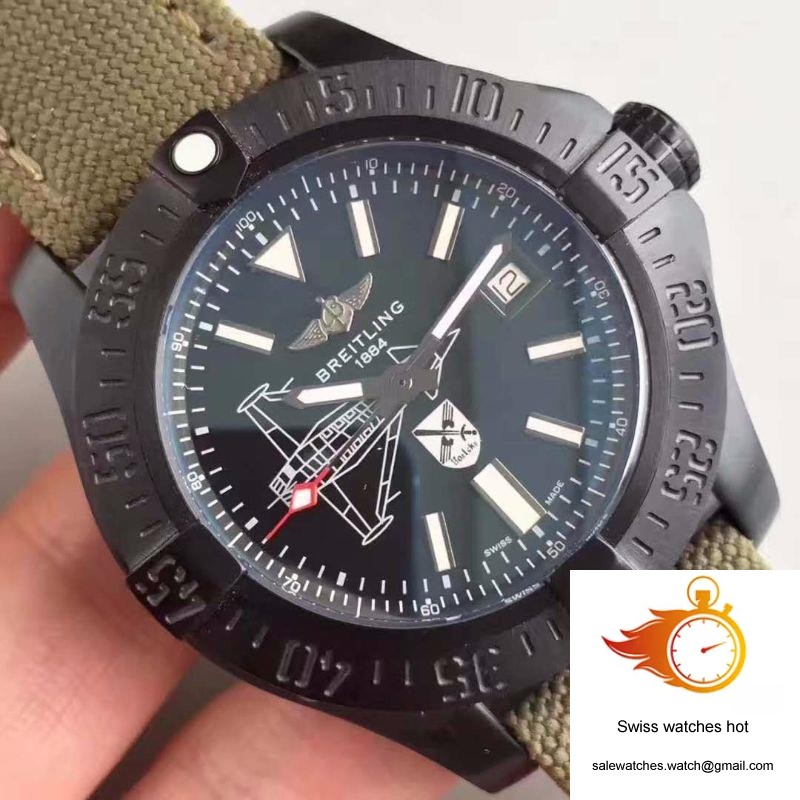Breitling Avenger II Seawolf Boelcke M173316Y/BE72 GF Factory Black Dial 4 Breitling Avenger II Seawolf Boelcke M173316Y/BE72 GF Factory Black Dial 4