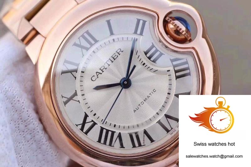Ballon Bleu De Cartier Ladies 33MM W6920068 V9 Factory White Textured Dial 4 Ballon Bleu De Cartier Ladies 33MM W6920068 V9 Factory White Textured Dial 4