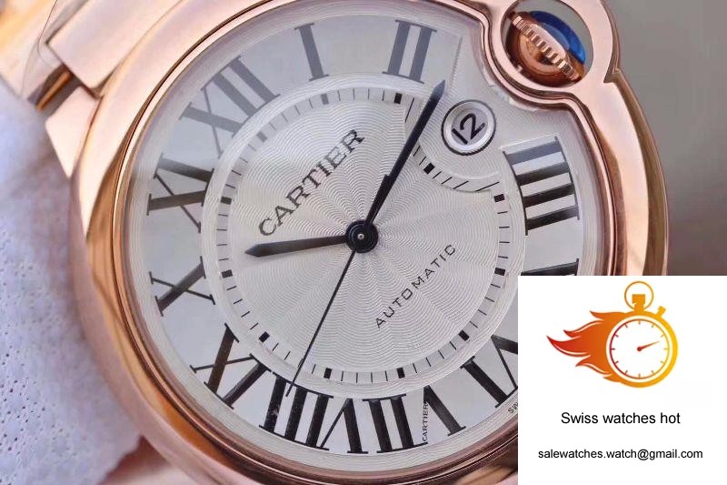 Ballon Bleu De Cartier 42MM W69006Z2 V9 Factory White Textured Dial 4 Ballon Bleu De Cartier 42MM W69006Z2 V9 Factory White Textured Dial 4