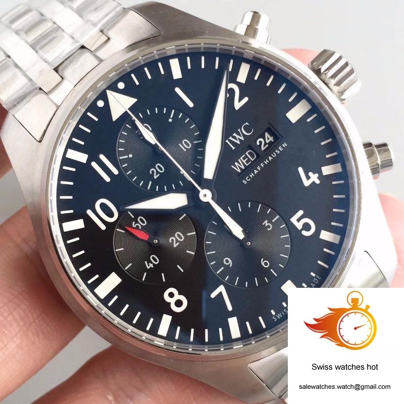 IWC Pilot Chronograph Edition Le Petit Prince IW377717 ZF Factory V2 Blue Dial 4 IWC Pilot Chronograph Edition Le Petit Prince IW377717 ZF Factory V2 Blue Dial 4
