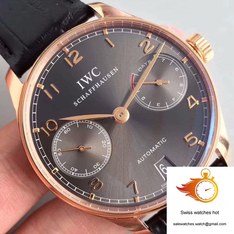 IWC Portugieser IW500702 ZF Factory Gray Ardoise Dial 4 IWC Portugieser IW500702 ZF Factory Gray Ardoise Dial 4