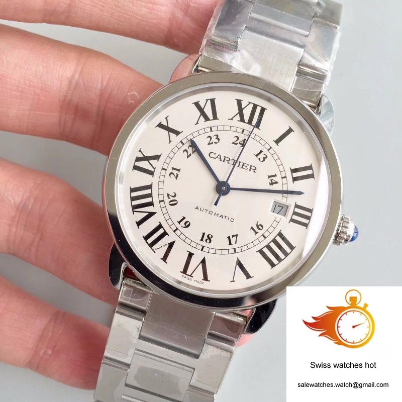 Cartier Ronde Solo De W6701011 42MM ZF Factory White Dial 4 Cartier Ronde Solo De W6701011 42MM ZF Factory White Dial 4