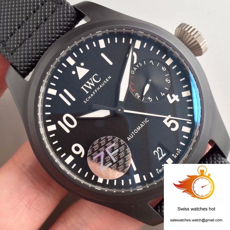 IWC Big Pilot Edition Boutique Rodeo Drive IW502003 ZF Factory V2 Blue Dial 4 IWC Big Pilot Edition Boutique Rodeo Drive IW502003 ZF Factory V2 Blue Dial 4