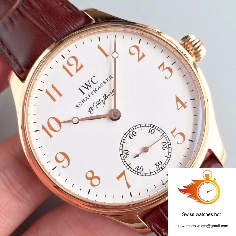 IWC Portugieser F.A Jones Limited Edition IW544201 GS Factory White Dial 4 IWC Portugieser F.A Jones Limited Edition IW544201 GS Factory White Dial 4