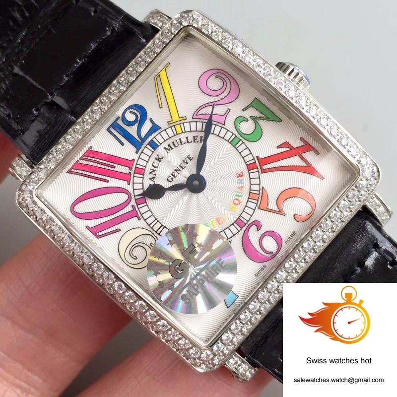 Franck Muller Master Square Ladies 6002 M QZ D White Dial GF Factory 4 Franck Muller Master Square Ladies 6002 M QZ D White Dial GF Factory 4