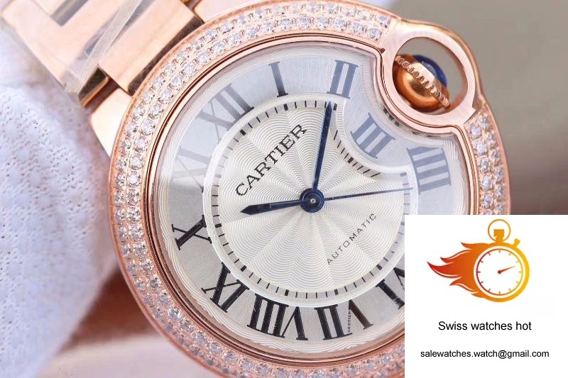 Ballon Bleu De Cartier 36MM WE902064 V9 Factory White Dial 4 Ballon Bleu De Cartier 36MM WE902064 V9 Factory White Dial 4