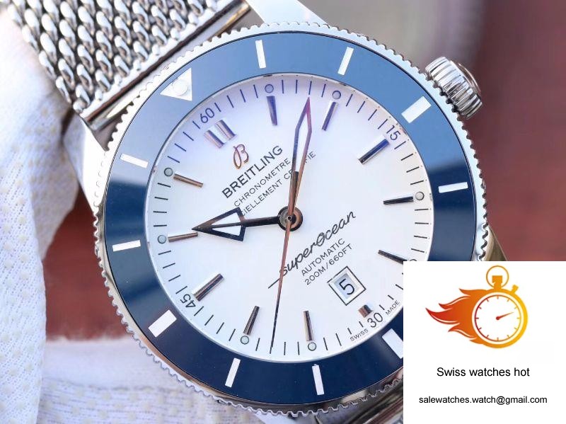 Breitling Superocean Heritage II 42MM AB201012.G827.154A GF Factory White Dial 4 Breitling Superocean Heritage II 42MM AB201012.G827.154A GF Factory White Dial 4