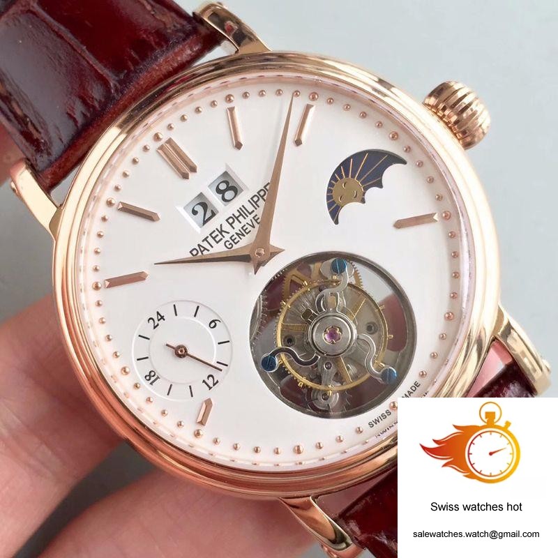 Patek Philippe Tourbillon Moonphase 24H Power Reserve White Dial 4 Patek Philippe Tourbillon Moonphase 24H Power Reserve White Dial 4