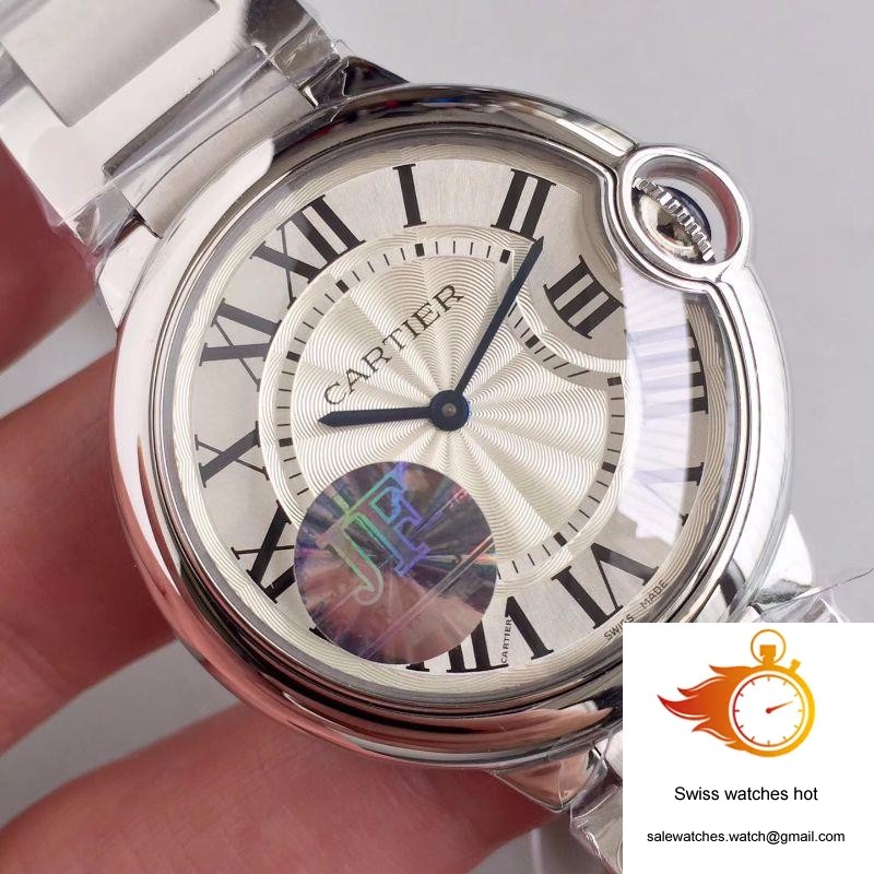 Cartier Ballon Bleu 36MM W6920046 JF Factory Silver Dial 4 Cartier Ballon Bleu 36MM W6920046 JF Factory Silver Dial 4