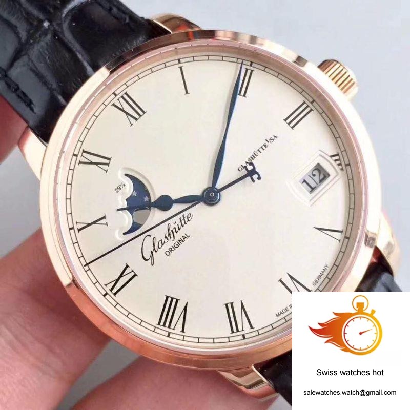 Glashutte Senator Panorama Date Moon Phase 100-04-32-15-04 GF Factory White Dial 4 Glashutte Senator Panorama Date Moon Phase 100-04-32-15-04 GF Factory White Dial 4