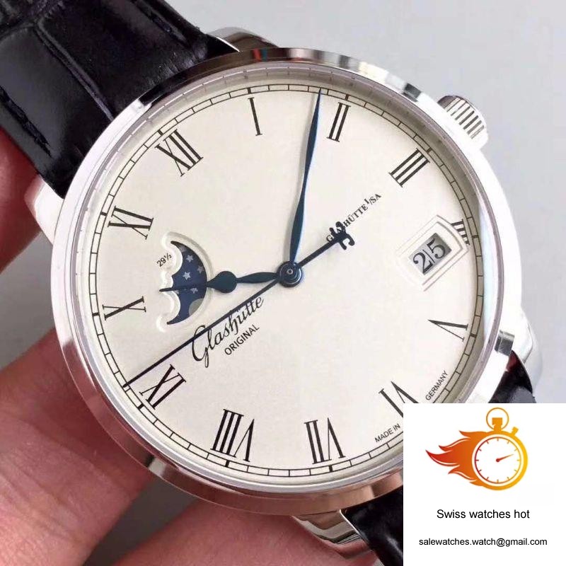 Glashutte Senator Panorama Date Moon Phase 100-04-32-12-04 GF Factory White Dial 4 Glashutte Senator Panorama Date Moon Phase 100-04-32-12-04 GF Factory White Dial 4