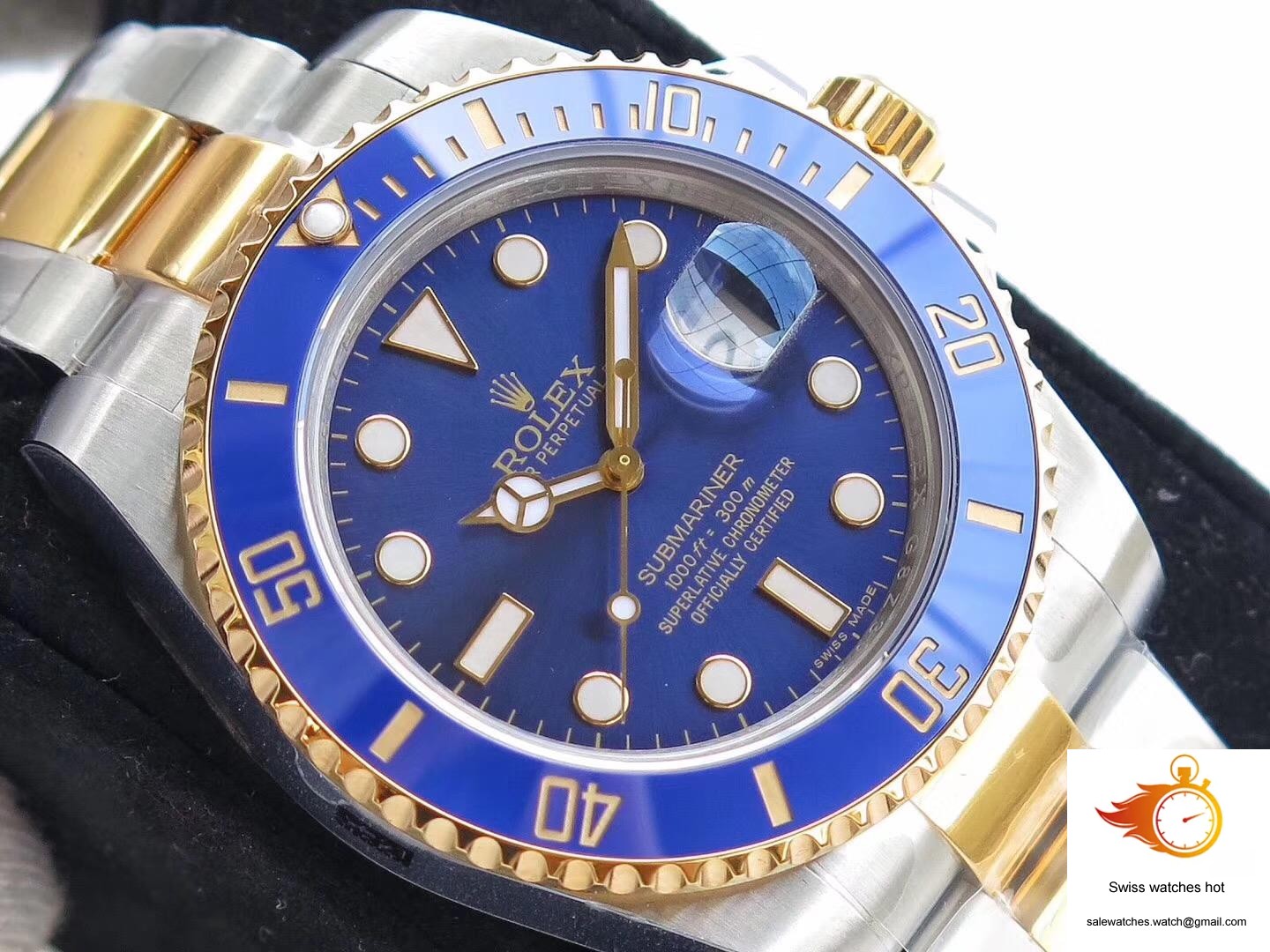 Rolex Submariner Date 116613LB VR Factory Yellow Gold Wrapped Blue Dial 4 Rolex Submariner Date 116613LB VR Factory Yellow Gold Wrapped Blue Dial 4