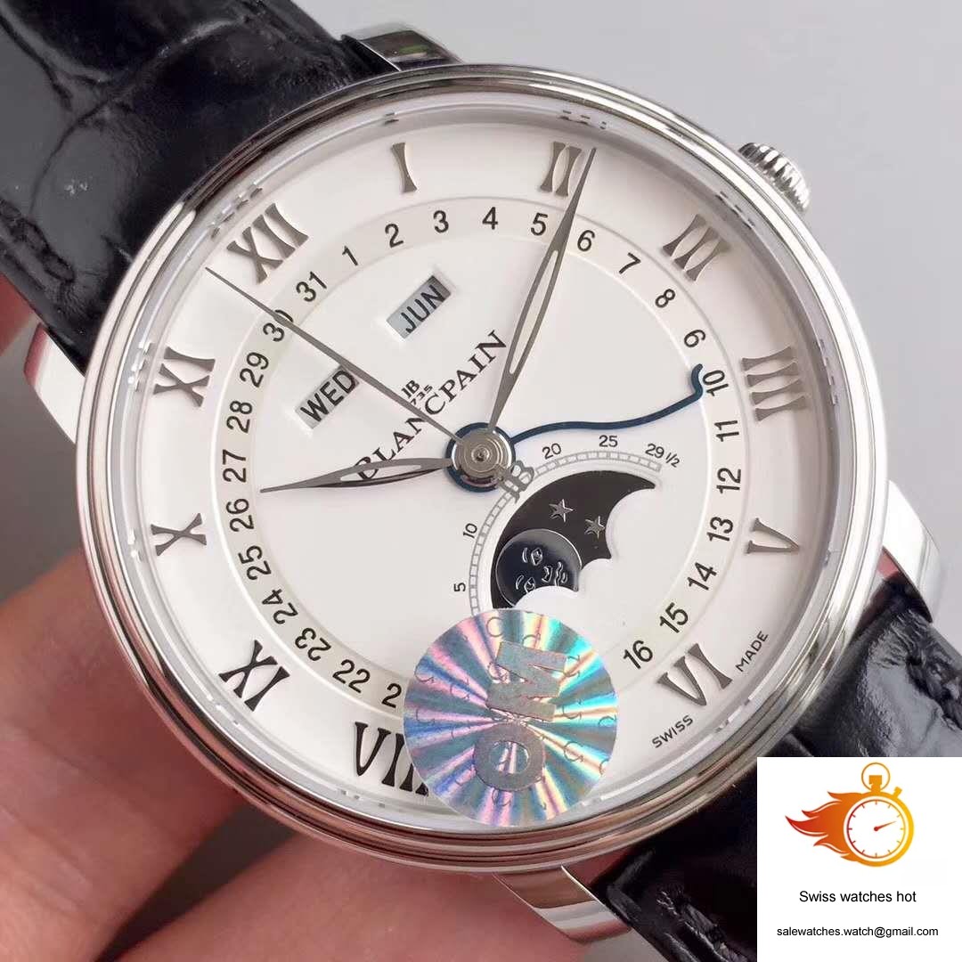 Blancpain Villeret 6654A-1127-55B OM Factory V2 White Dial 4 Blancpain Villeret 6654A-1127-55B OM Factory V2 White Dial 4