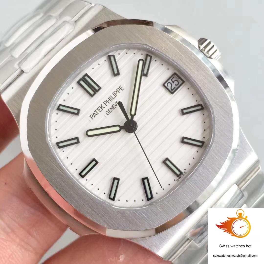 Patek Philippe Nautilus 5711/1A-011 White Dial PF Factory V2 4 Patek Philippe Nautilus 5711/1A-011 White Dial PF Factory V2 4