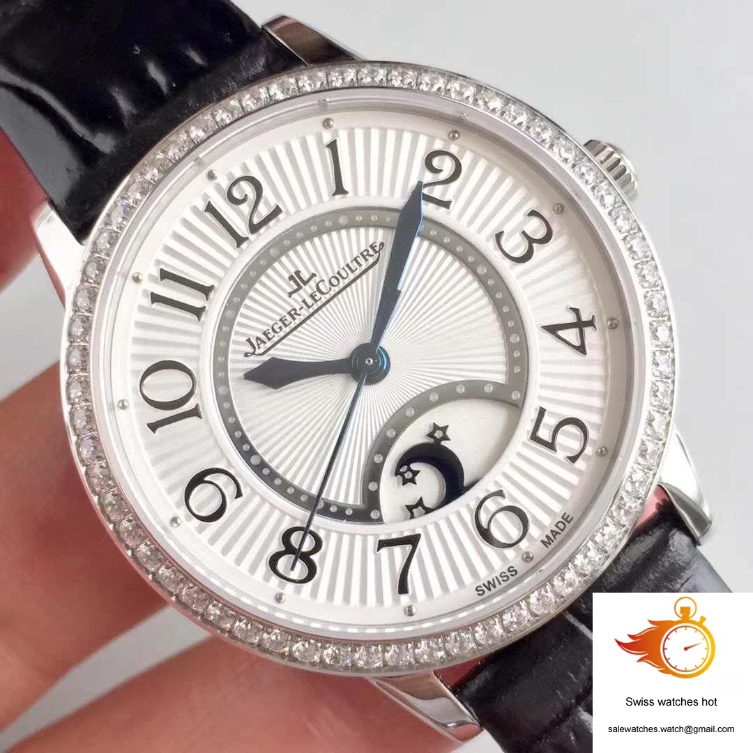 Jaeger-LeCoultre Rendez-Vous 3612420 Black Leather Strap White Dial 4 Jaeger-LeCoultre Rendez-Vous 3612420 Black Leather Strap White Dial 4