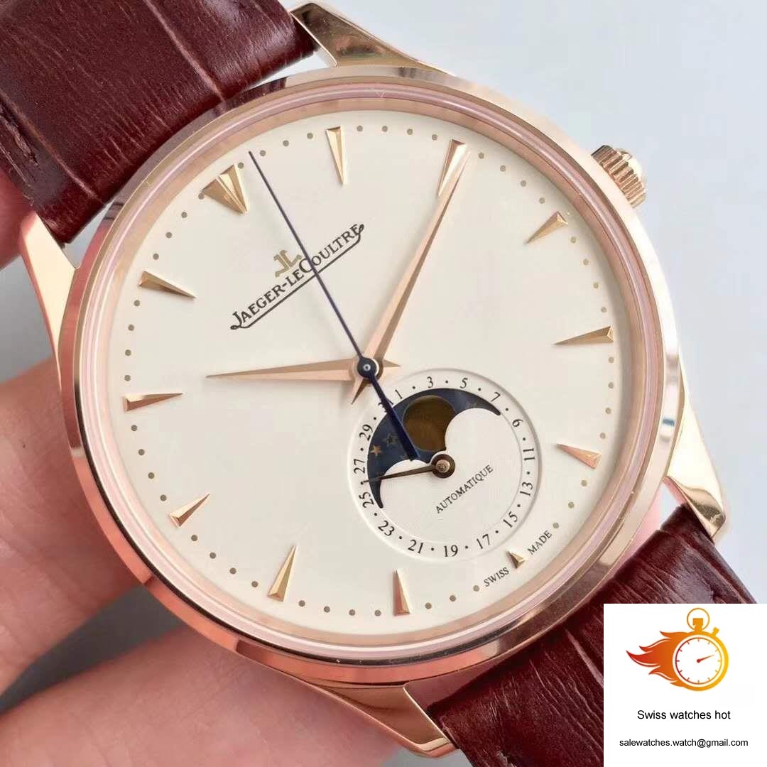 Jaeger-LeCoultre Master Ultra Thin Moon 1362520 ZF Factory White Dial 4 Jaeger-LeCoultre Master Ultra Thin Moon 1362520 ZF Factory White Dial 4