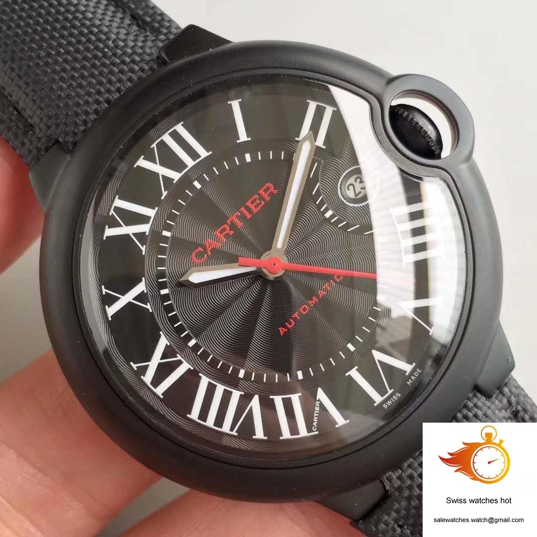 Ballon Bleu De Cartier WSBB0015 42MM HBB V6 Factory Black Dial 4 Ballon Bleu De Cartier WSBB0015 42MM HBB V6 Factory Black Dial 4