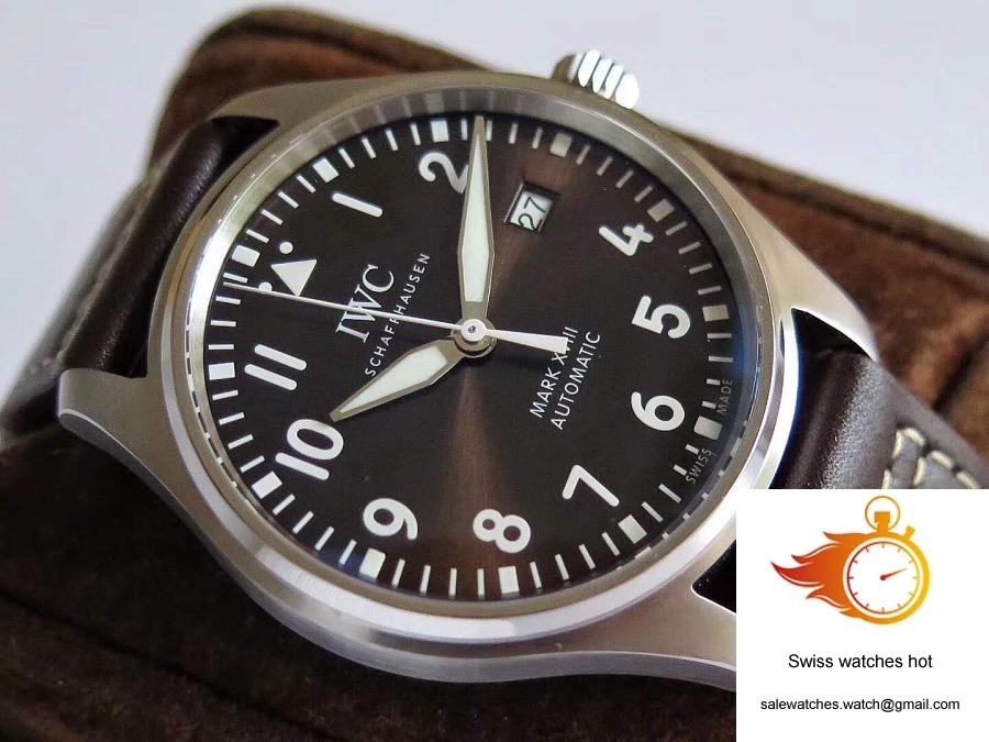 IWC Pilot Mark XVIII Antoine De Saint Exepury IW327003 Chocolate Dial MKS Factory 4 IWC Pilot Mark XVIII Antoine De Saint Exepury IW327003 Chocolate Dial MKS Factory 4